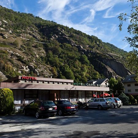 Hotel Garni Simplon Brigerbad Exterior foto