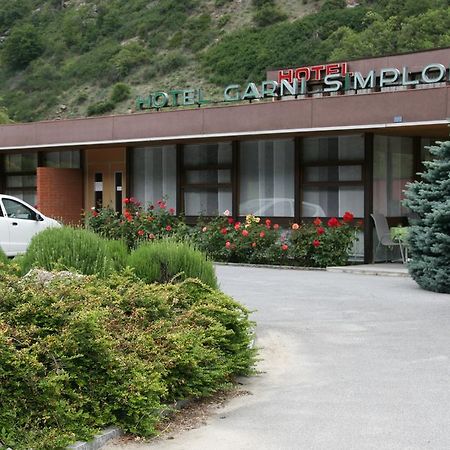 Hotel Garni Simplon Brigerbad Exterior foto