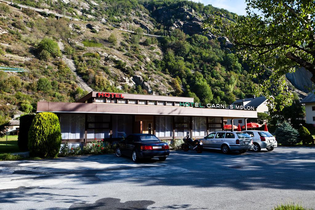 Hotel Garni Simplon Brigerbad Exterior foto